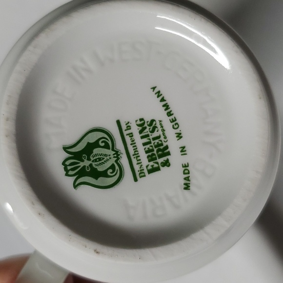 1969 Cup Joan Walsh Anglund West Germany Dining Coffee Tea Mug Porcelain Vintage - Picture 17 of 17